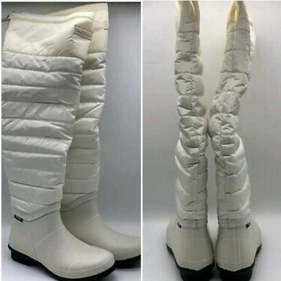 Tretorn Shoes Tretorn Harriet Over The Knee White Rain Boots Poshmark
